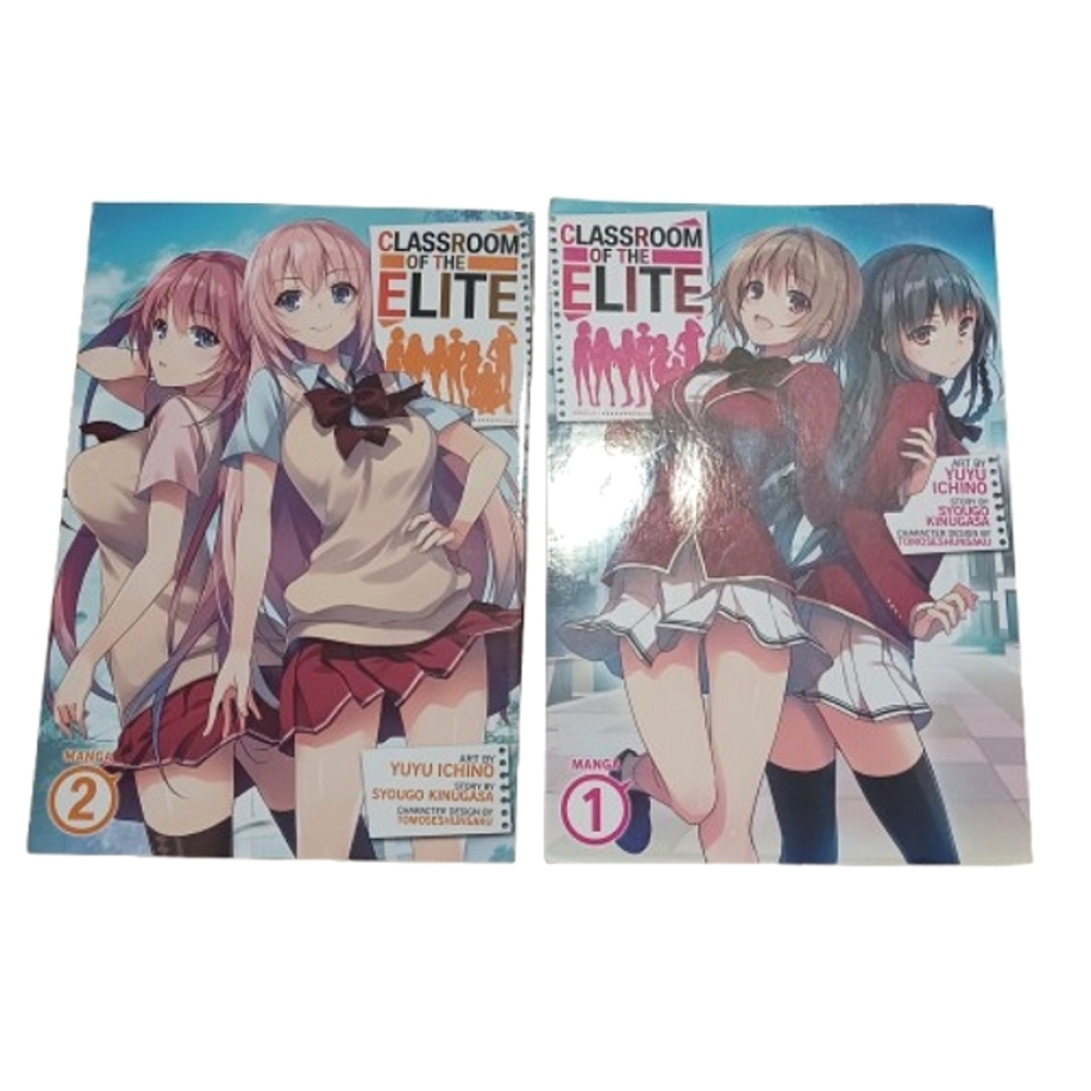 Classroom of the Elite Manga Volumes 1 and 2